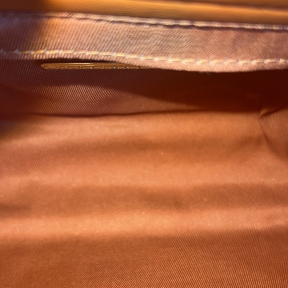 Steve Madden Mini Bag Tan Brown Quilted‎ Faux Leather - Picture 15 of 16
